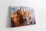 Üçlü At | Kanvas Tablo | Cam Tablo | Mdf Tablo | B15049
