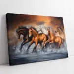 Denizde Koşana At | Kanvas Tablo | Cam Tablo | Mdf Tablo | B15058