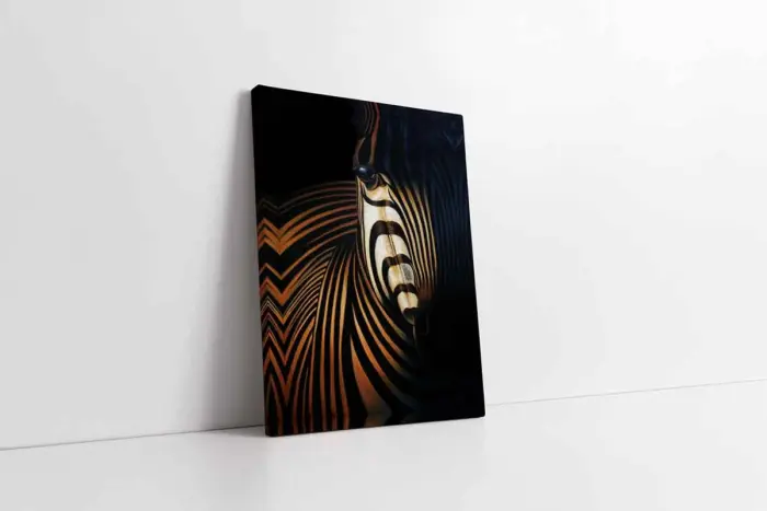 Zebra | Kanvas Tablo | Cam Tablo | Mdf Tablo | B15080 - Görsel 1