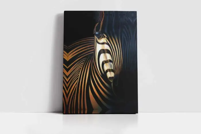 Zebra | Kanvas Tablo | Cam Tablo | Mdf Tablo | B15080 - Görsel 2