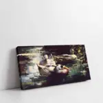 Gölette Ördekler Alexander Max Koester | Kanvas Tablo | Cam Tablo | Mdf Tablo | B15095