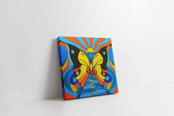 Kelebek | Kanvas Tablo | Cam Tablo | Mdf Tablo | B15113 - Görsel 1