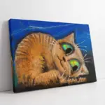 Sevimli Kedi | Kanvas Tablo | Cam Tablo | Mdf Tablo | B15118