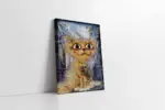 Sevimli Kedi | Kanvas Tablo | Cam Tablo | Mdf Tablo | B15120