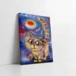 Sevimli Kedi | Kanvas Tablo | Cam Tablo | Mdf Tablo | B15123