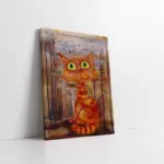 Sevimli Kedi | Kanvas Tablo | Cam Tablo | Mdf Tablo | B15124