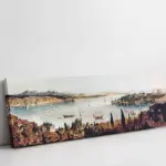 İstanbul Panorama | Kanvas Tablo | Cam Tablo | Mdf Tablo | B16018
