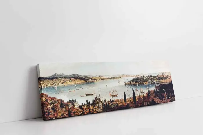 İstanbul Panorama | Kanvas Tablo | Cam Tablo | Mdf Tablo | B16018 - Görsel 1