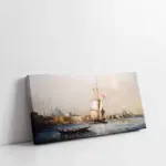 İstanbul Yelkenli | Kanvas Tablo | Cam Tablo | Mdf Tablo | B16036