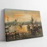 İstanbul Boğaz Manzaralı | Kanvas Tablo | Cam Tablo | Mdf Tablo | B16044