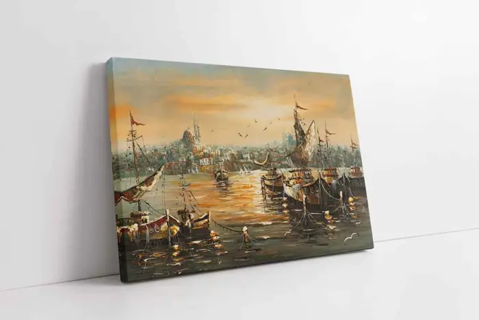 İstanbul Boğaz Manzaralı | Kanvas Tablo | Cam Tablo | Mdf Tablo | B16044 - Görsel 1