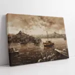 İstanbul Siyah Beyaz | Kanvas Tablo | Cam Tablo | Mdf Tablo | B16078