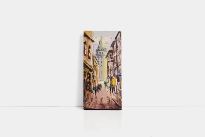 İstanbul Galata Kulesi | Kanvas Tablo | Cam Tablo | Mdf Tablo | B16203 - Görsel 1