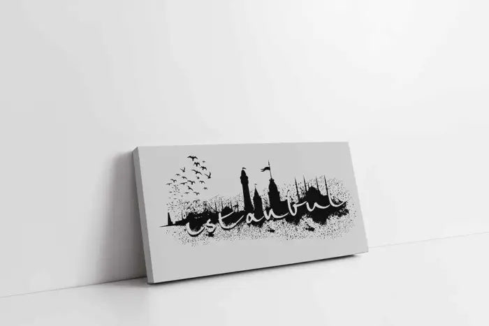 İstanbul | Kanvas Tablo | Cam Tablo | Mdf Tablo | B16272 - Görsel 1