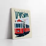 Tramvay | Kanvas Tablo | Cam Tablo | Mdf Tablo | B16273