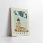 Kız Kulesi | Kanvas Tablo | Cam Tablo | Mdf Tablo | B16274
