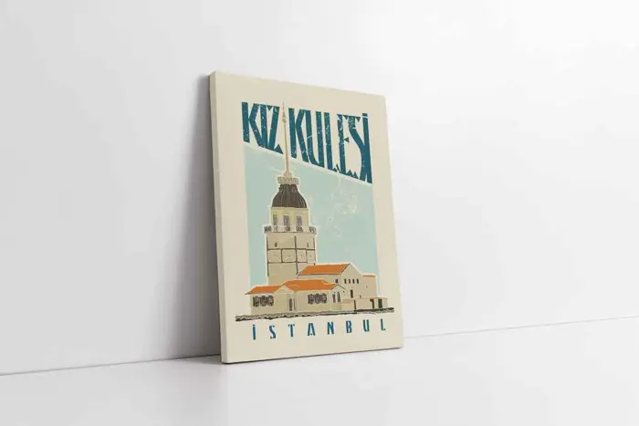 Kız Kulesi | Kanvas Tablo | Cam Tablo | Mdf Tablo | B16274 - Görsel 1