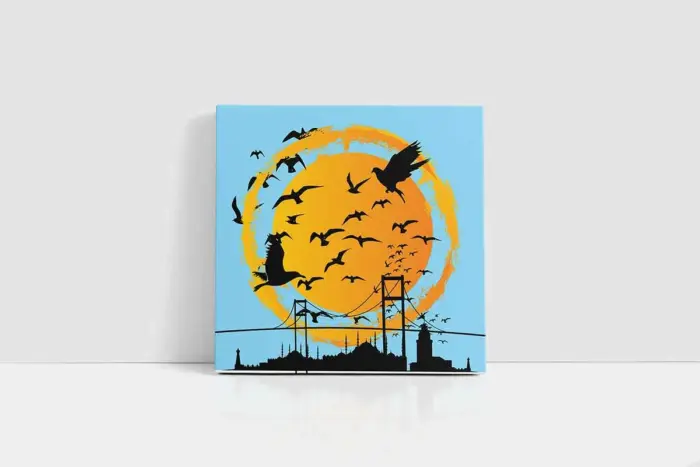 İstanbul | Kanvas Tablo | Cam Tablo | Mdf Tablo | B16275 - Görsel 2