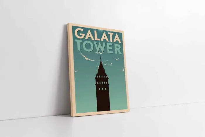 Galata | Kanvas Tablo | Cam Tablo | Mdf Tablo | B16276 - Görsel 1