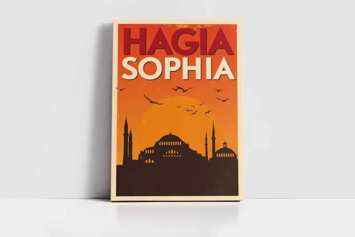 Ayasofya | Kanvas Tablo | Cam Tablo | Mdf Tablo | B16278 - Görsel 2