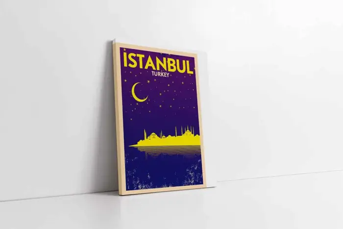 İstanbul | Kanvas Tablo | Cam Tablo | Mdf Tablo | B16280 - Görsel 1