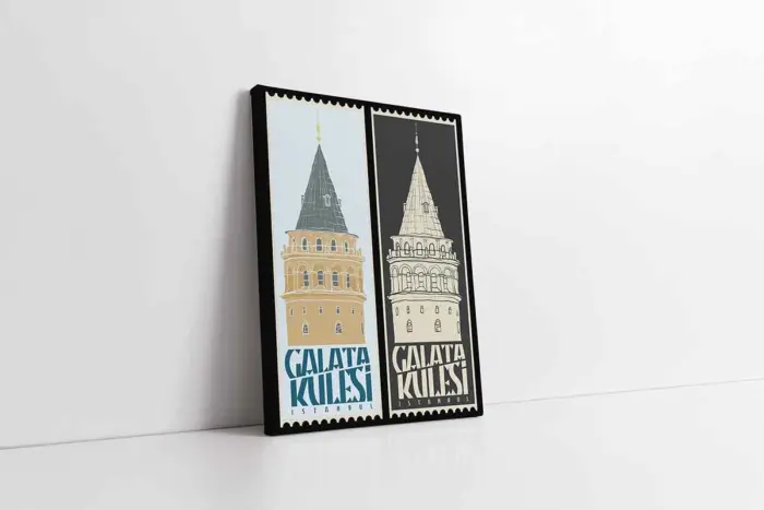 Galata | Kanvas Tablo | Cam Tablo | Mdf Tablo | B16281 - Görsel 1