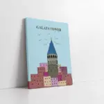 Galata | Kanvas Tablo | Cam Tablo | Mdf Tablo | B16282