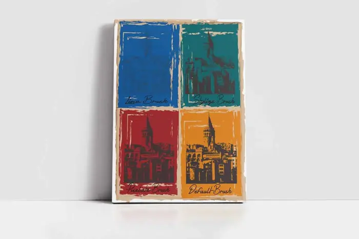 İstanbul | Kanvas Tablo | Cam Tablo | Mdf Tablo | B16283 - Görsel 2
