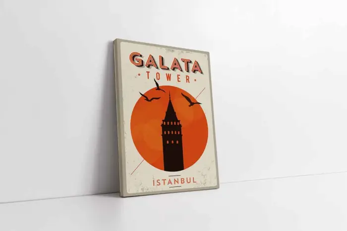 Galata | Kanvas Tablo | Cam Tablo | Mdf Tablo | B16285 - Görsel 1