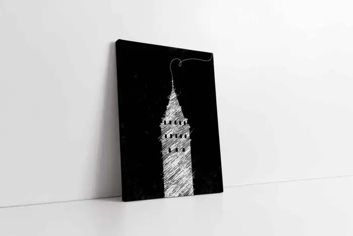 Galata | Kanvas Tablo | Cam Tablo | Mdf Tablo | B16287 - Görsel 1