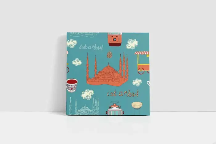 İstanbul | Kanvas Tablo | Cam Tablo | Mdf Tablo | B16290 - Görsel 2