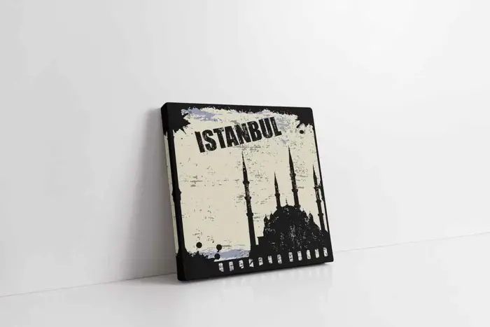 İstanbul | Kanvas Tablo | Cam Tablo | Mdf Tablo | B16291 - Görsel 1