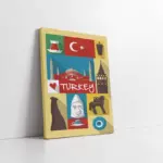 İstanbul | Kanvas Tablo | Cam Tablo | Mdf Tablo | B16292