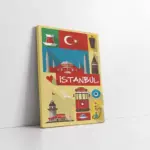 İstanbul | Kanvas Tablo | Cam Tablo | Mdf Tablo | B16293