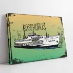 Vapur | Kanvas Tablo | Cam Tablo | Mdf Tablo | B16299