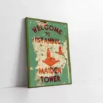 Kız Kulesi | Kanvas Tablo | Cam Tablo | Mdf Tablo | B16304