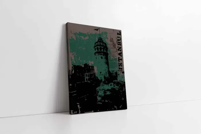 Galata | Kanvas Tablo | Cam Tablo | Mdf Tablo | B16307 - Görsel 1