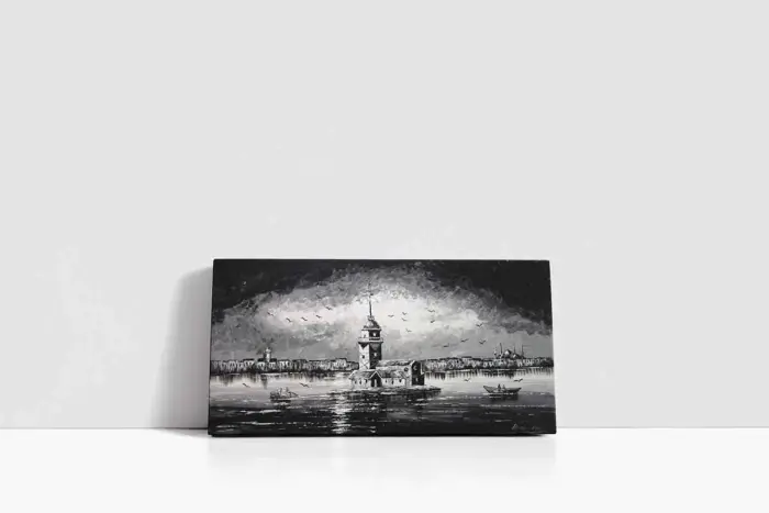 Kız Kulesi | Kanvas Tablo | Cam Tablo | Mdf Tablo | B16334 - Görsel 2