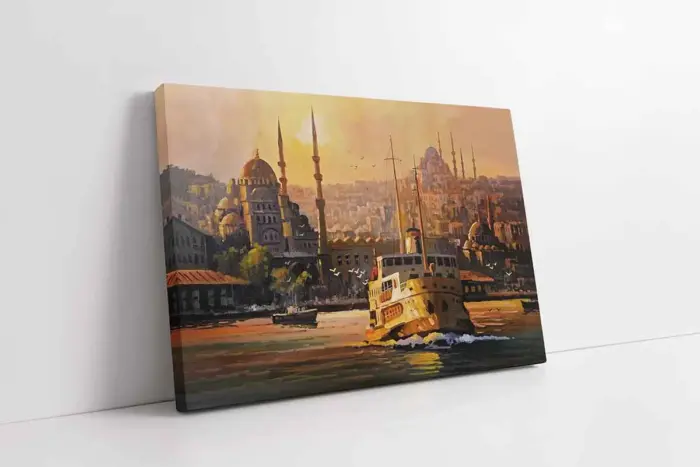 İstanbul | Kanvas Tablo | Cam Tablo | Mdf Tablo | B16342 - Görsel 1