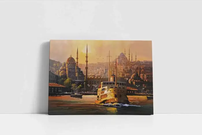 İstanbul | Kanvas Tablo | Cam Tablo | Mdf Tablo | B16342 - Görsel 2