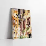 Panjurlu Ev Tablo | B17001