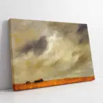 Bulutlu Gök Yüzü | Kanvas Tablo | Cam Tablo | Mdf Tablo | B17011