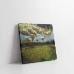 Soyut Yeşil Doğa | Kanvas Tablo | Cam Tablo | Mdf Tablo | B17024