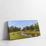 Küçük Nehir Doğa | Kanvas Tablo | Cam Tablo | Mdf Tablo | B17042