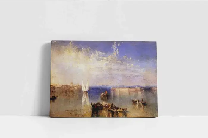 Denizde Açılan Tekneler | Kanvas Tablo | Cam Tablo | Mdf Tablo | B17055 - Görsel 2