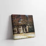 Sonbaharda Dökülen Yaprak | Kanvas Tablo | Cam Tablo | Mdf Tablo | B17058