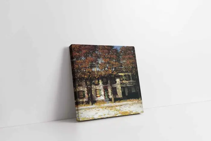 Sonbaharda Dökülen Yaprak | Kanvas Tablo | Cam Tablo | Mdf Tablo | B17058 - Görsel 1