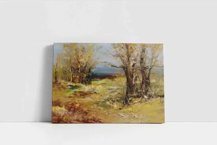 Sonbahar Manzara | Kanvas Tablo | Cam Tablo | Mdf Tablo | B17128 - Görsel 2