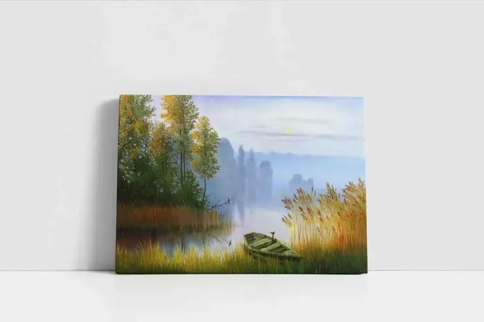 Göl | Kanvas Tablo | Cam Tablo | Mdf Tablo | B17129 - Görsel 2
