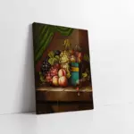 Şeftali Ve Üzüm | Kanvas Tablo | Cam Tablo | Mdf Tablo | B18012